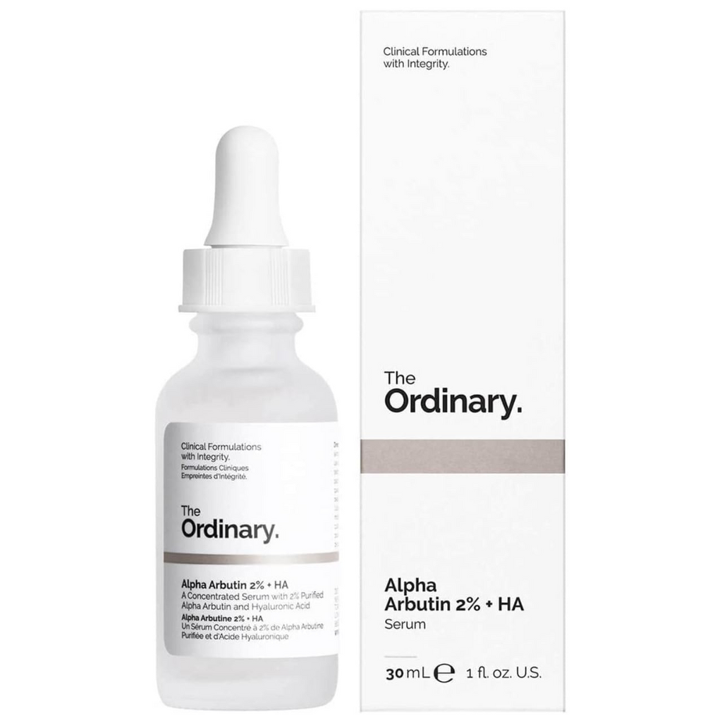 The Ordinary Alpha Arbutin 2% + HA Serum to reduce Dark Spots & Pigmentation