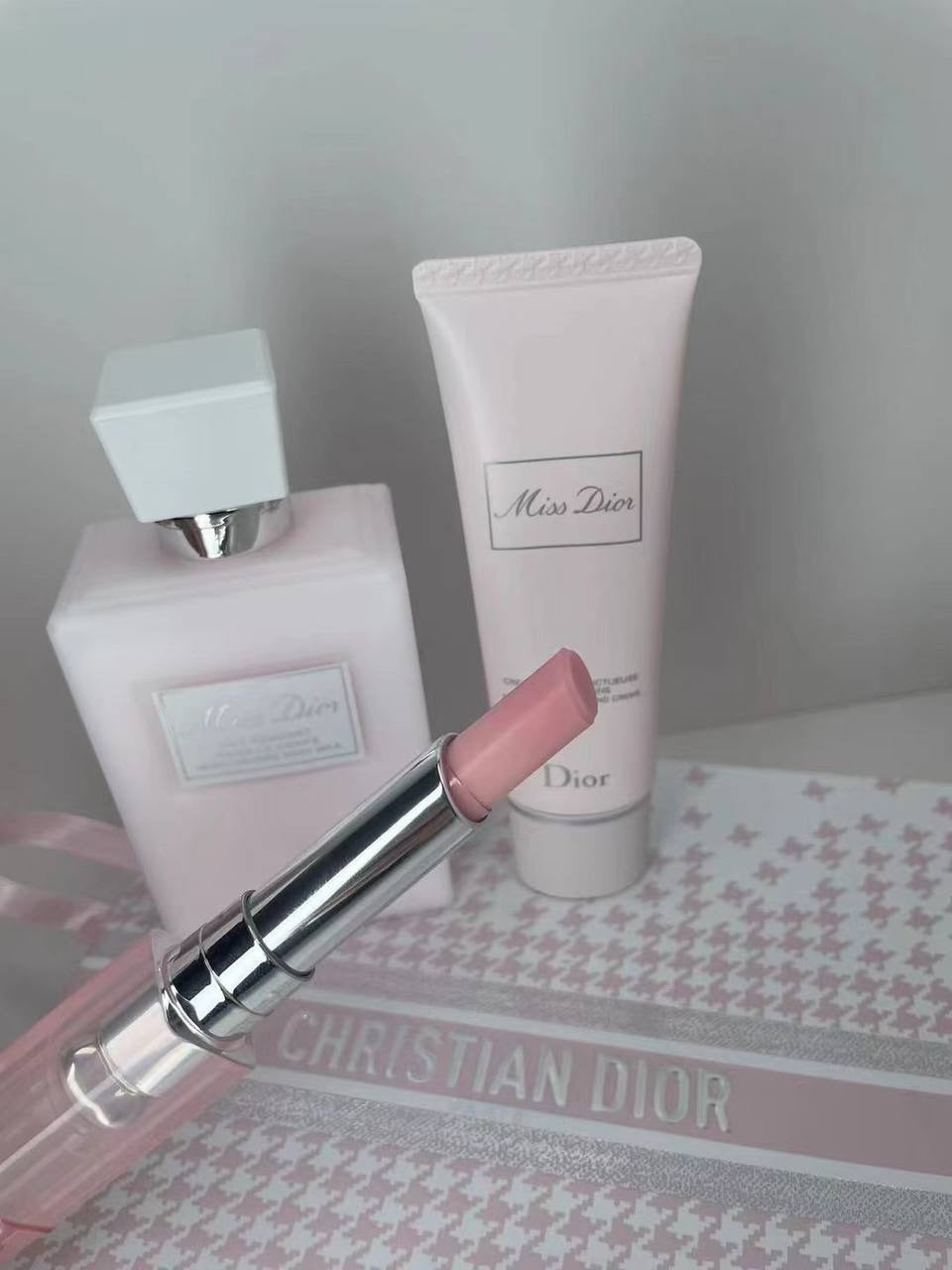 Dior Self Care Gift Set – Body Milk, Hand Cream & Lip Glow Balm