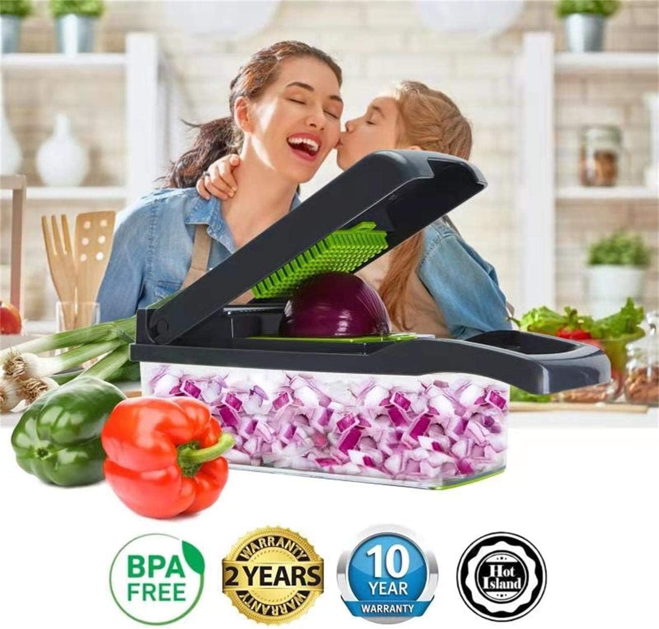 Vegetable Cutter Chopper and Slicer