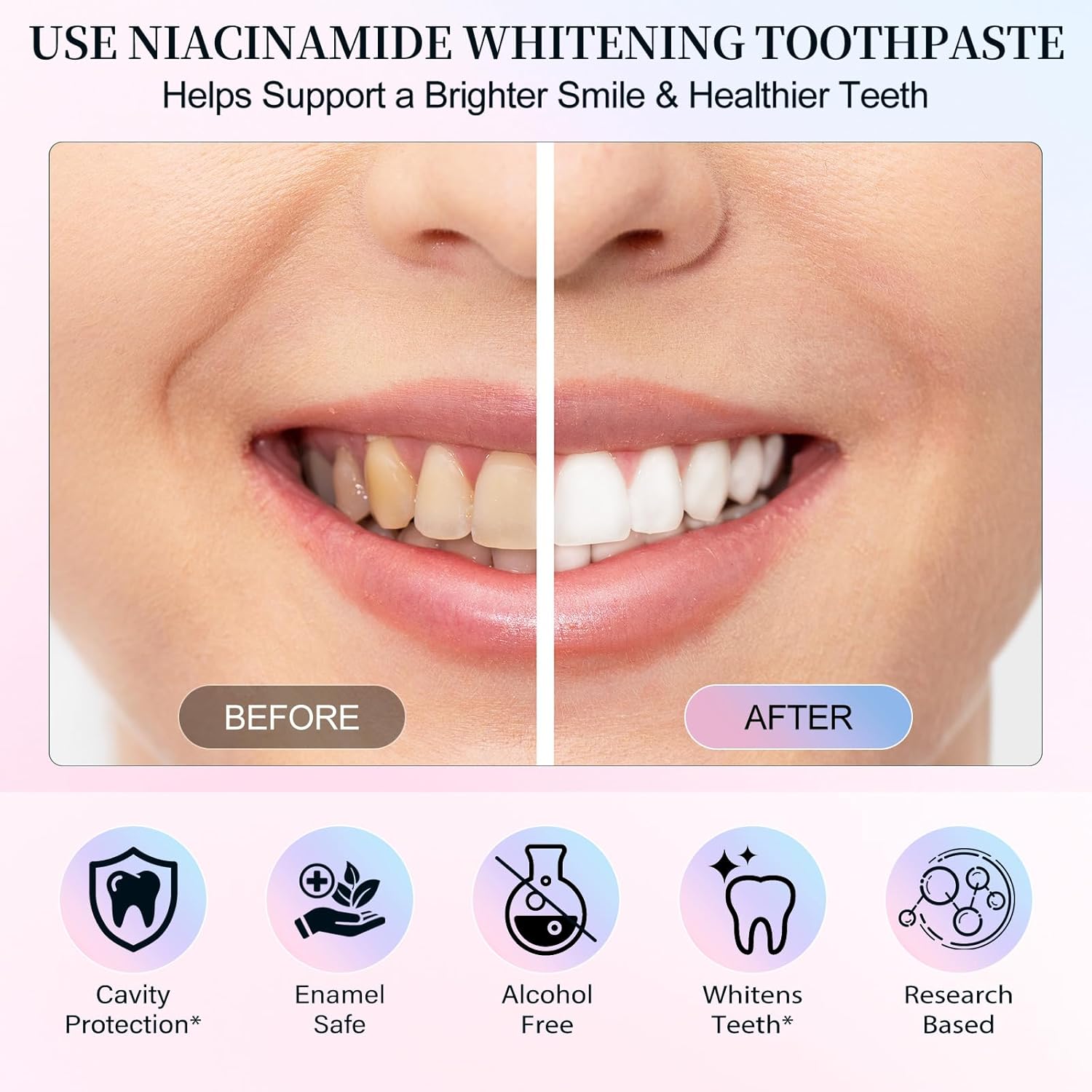Nicotinamide White Toothpaste
