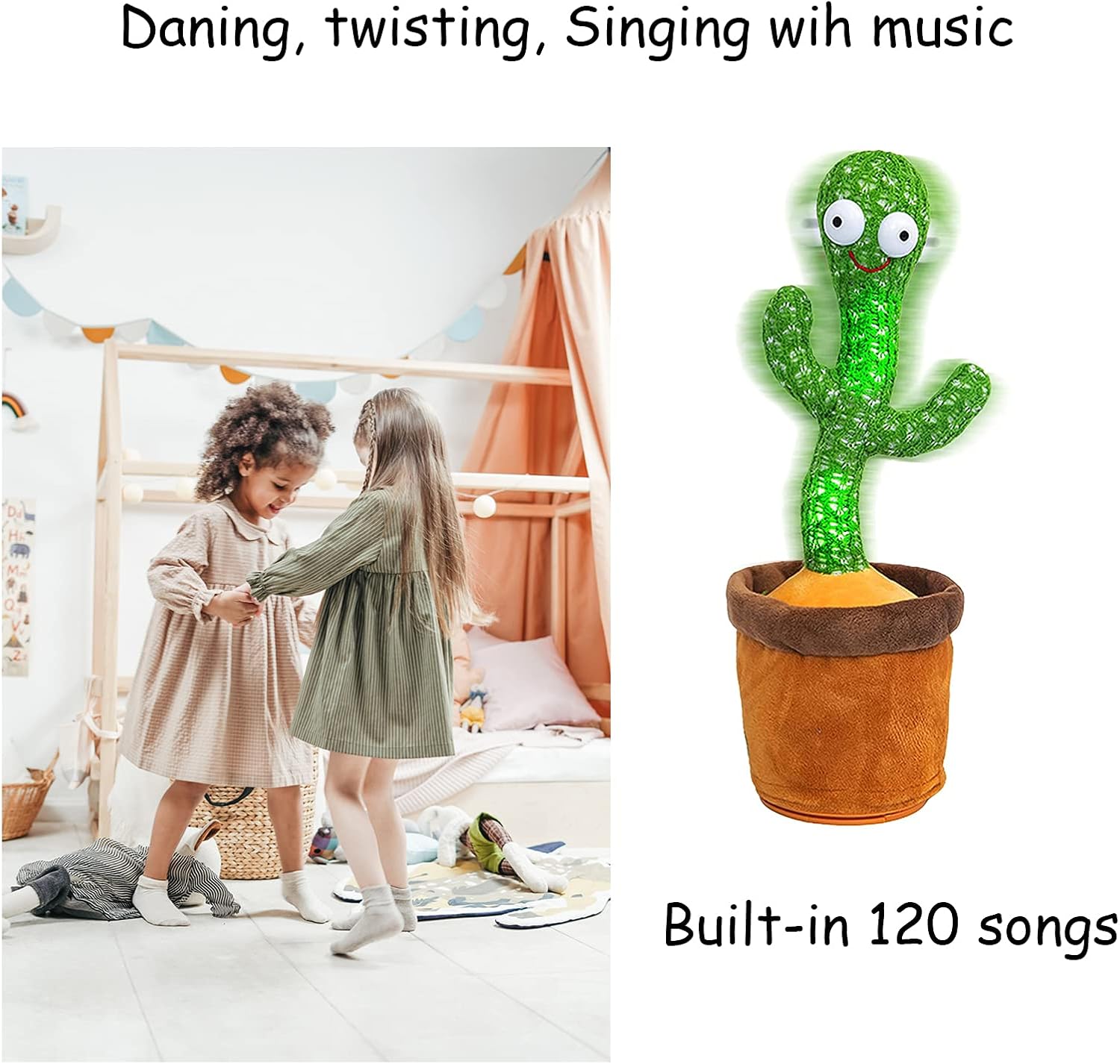 Dancing Cactus Toy