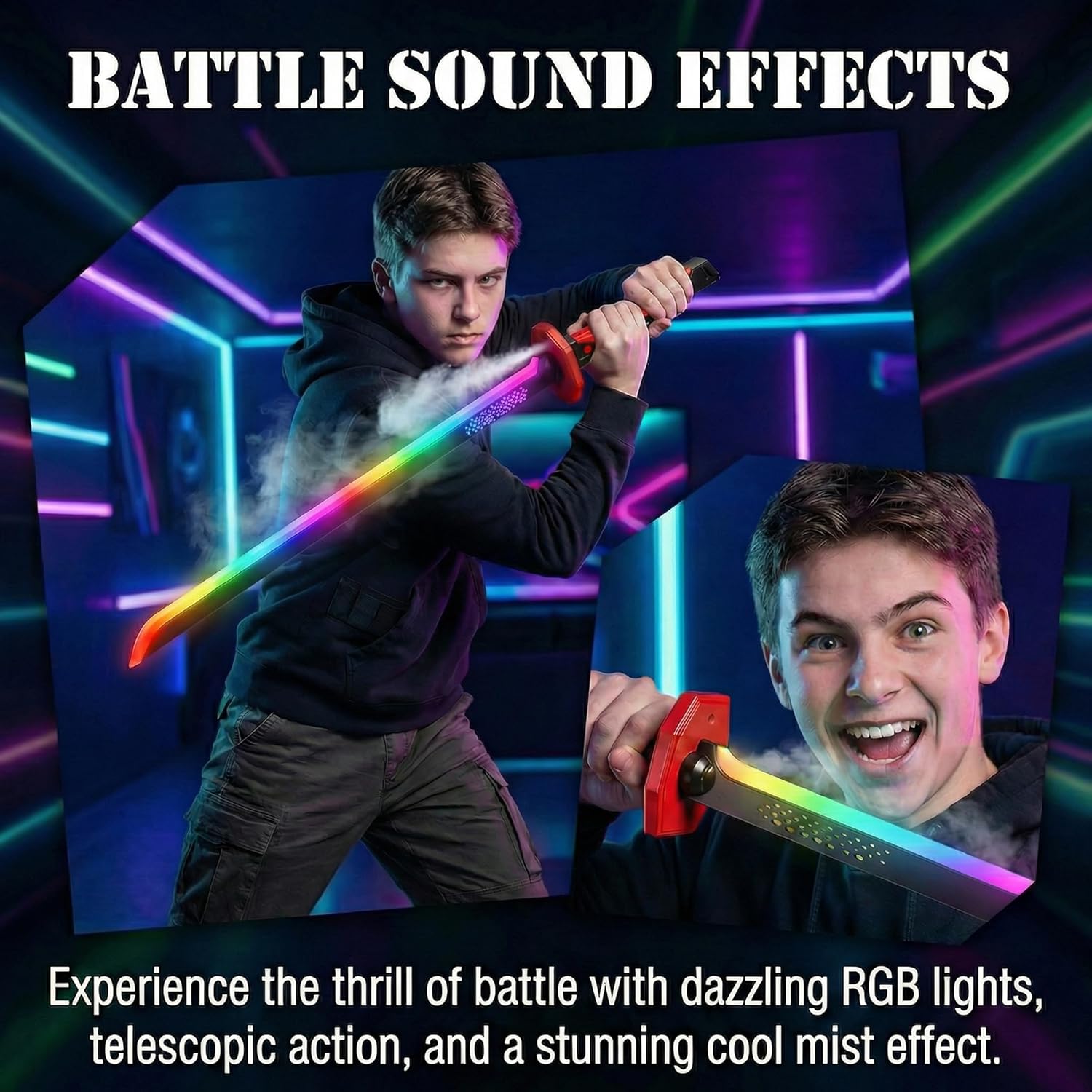RGB Light Up Sword