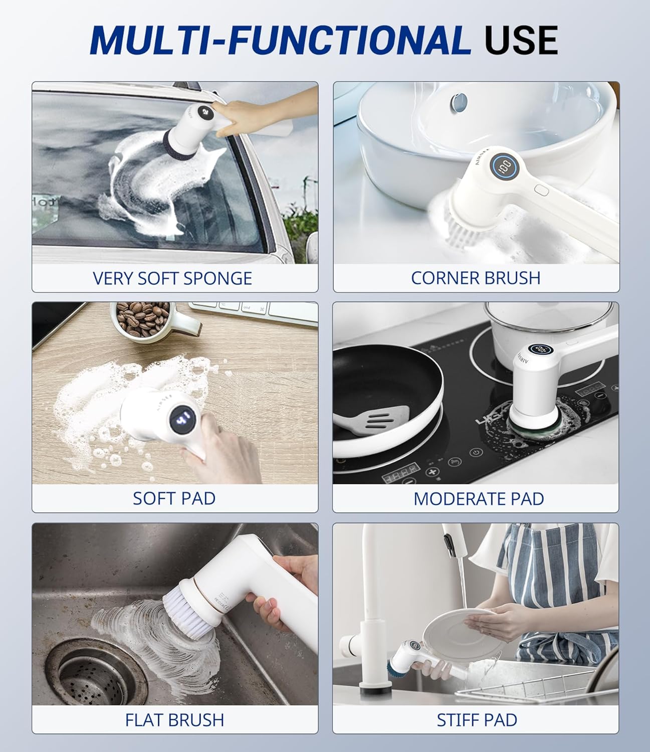 Electric Cleaning Scrubber Ⓢ